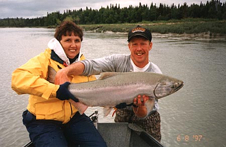 Alaska Fishing, King Salmon fishing