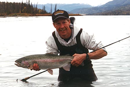 Alaska Fishing, Rainbow fishing